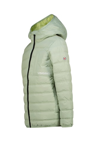 Blusão com capuz - Verde-claro