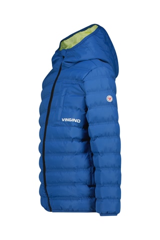 Blusão com capuz - Azul-cobalto