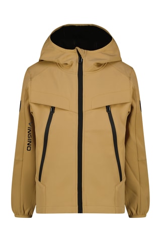 Casaco com capuz- Mostarda