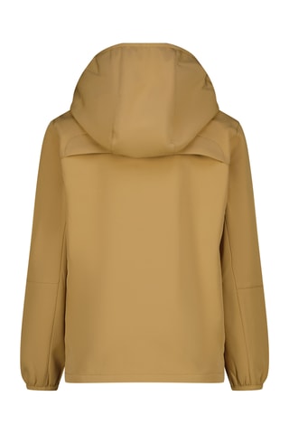 Casaco com capuz- Mostarda