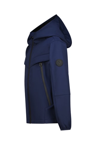 Casaco com capuz - Azul-marinho