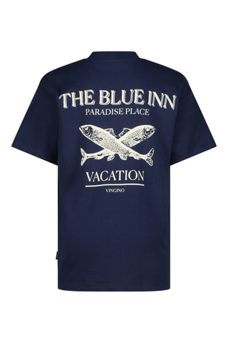 T-shirt - Azul-marinho