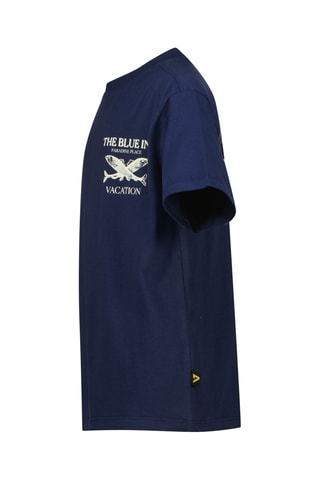 T-shirt - Azul-marinho