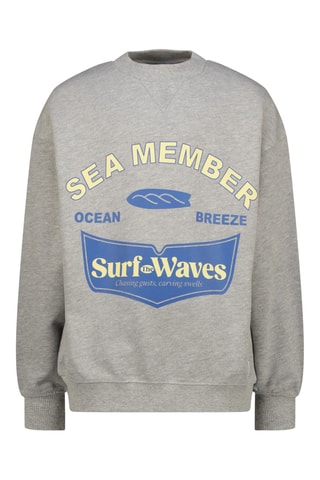 Sweat - Cinzento-claro mesclado