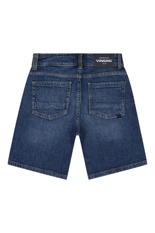 Calções de ganga- Azul