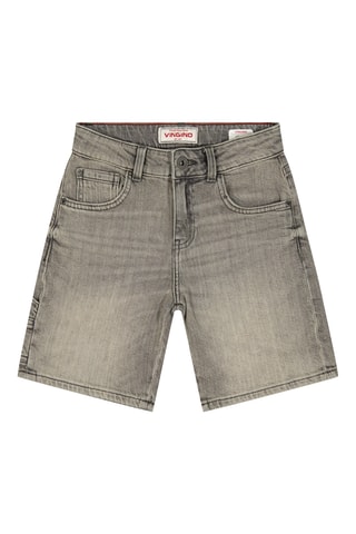 Calções de ganga - Cinzento-escuro