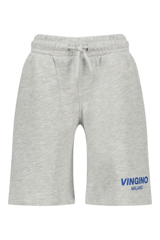 Calções - Cinzento-claro mesclado