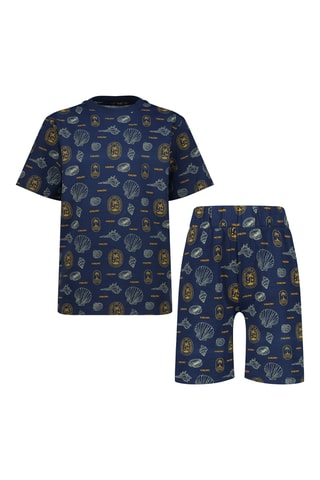 Pijama - Azul-marinho