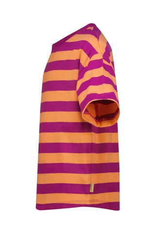 T-shirt - Bordô e laranja