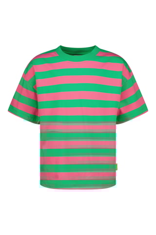 T-shirt - Verde e vermelho