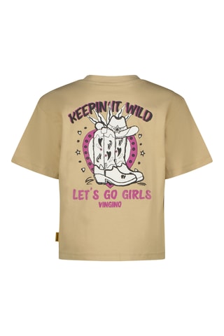 T-shirt - Bege-claro