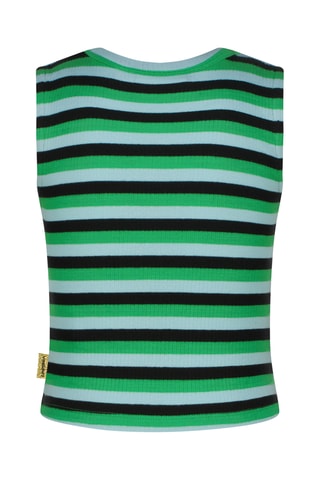 Camisola de alças - Verde-escuro