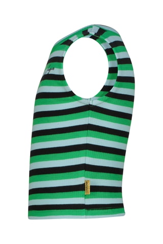 Camisola de alças - Verde-escuro