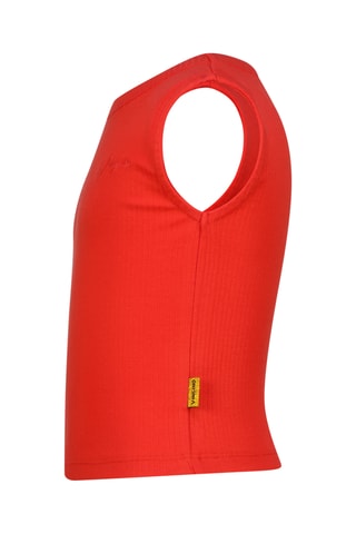 Camisola de alças - Vermelho