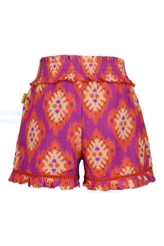 Calções - Violeta e laranja