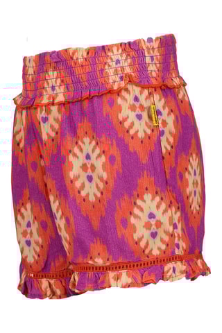 Calções - Violeta e laranja