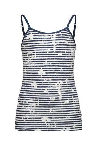 Conjunto de 3 peças - Branco e azul-marinho