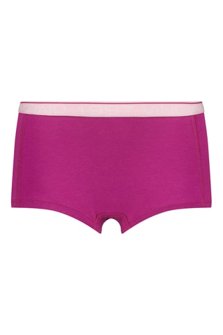 3 shorties - Vermelho e violeta