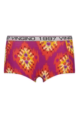 5 shorties - Vermelho e violeta