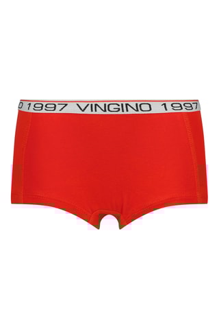 7 shorties - Vermelho e violeta