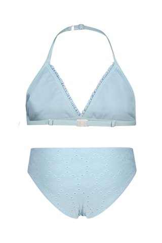 Biquíni em bordado inglês - Azul-celeste