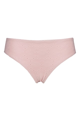 Biquíni em bordado inglês - Rosa