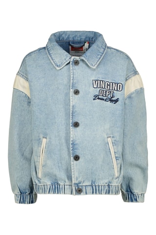 Casaco de ganga- Azul