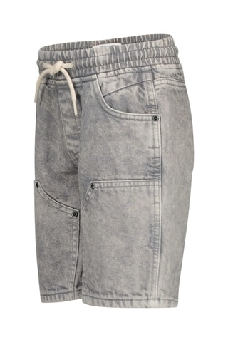 Calções de ganga - Cinzento-claro