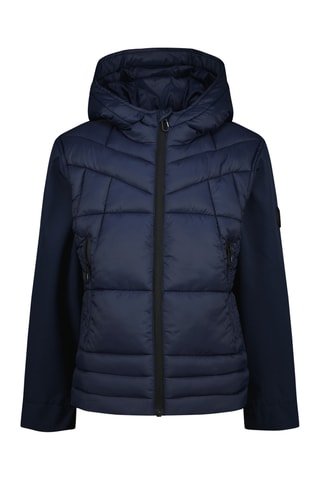 Casaco com capuz - Azul-marinho