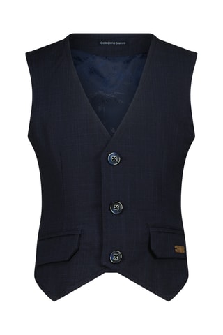 Colete de fato -Azul-marinho