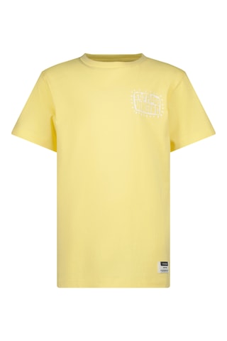 T-shirt - Amarelo e branco