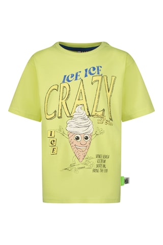 T-shirt - Amarelo e azul-real