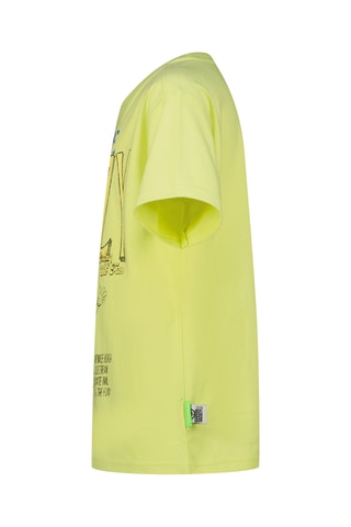 T-shirt - Amarelo e azul-real