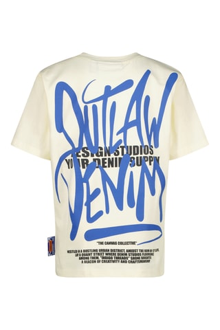 T-shirt - Cru e preto