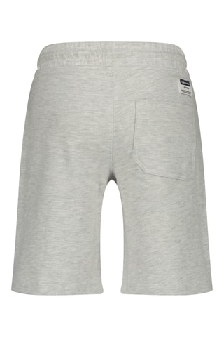 Calções - Cinzento mesclado e preto