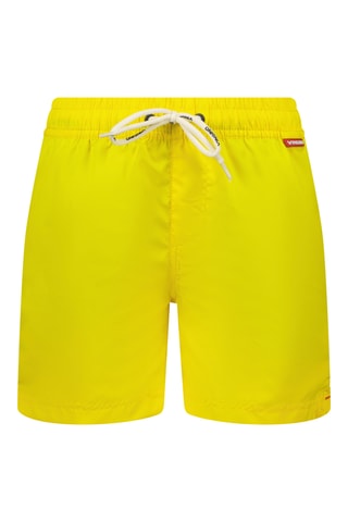 Calções de banho - Amarelo e vermelho