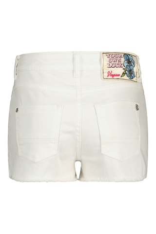 Calções de ganga- Branco