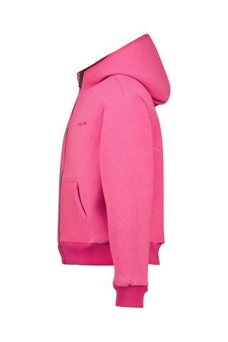 Sweat com capuz- Rosa