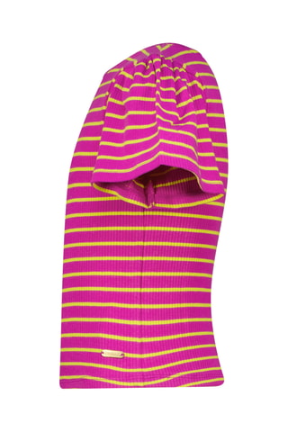 T-shirt - Fúcsia e amarelo