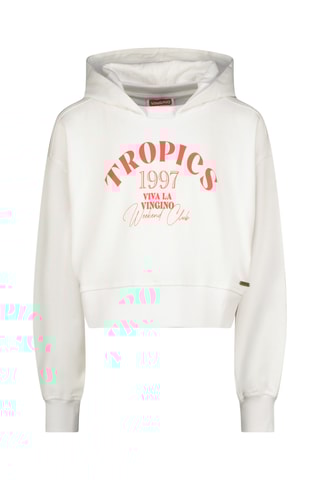 Sweat com capuz- Branco