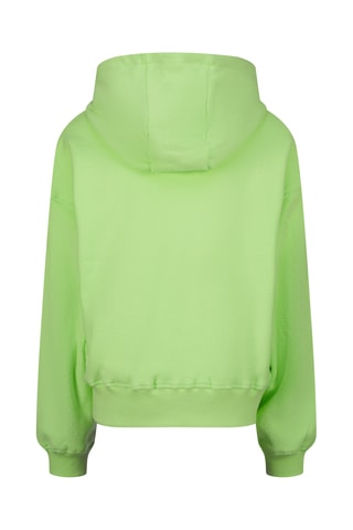 Sweat com capuz - Verde-claro