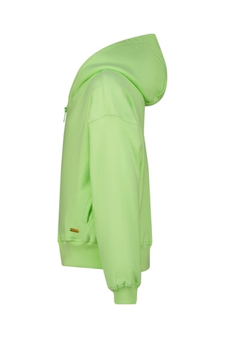 Sweat com capuz - Verde-claro