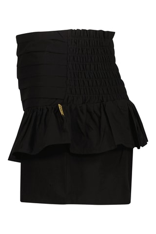 Calções de cintura subida- Preto