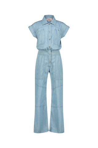 Macacão de ganga - Azul-claro