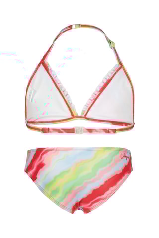 Biquíni - Vermelho e verde-claro