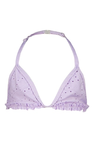 Biquíni em bordado inglês - Malva