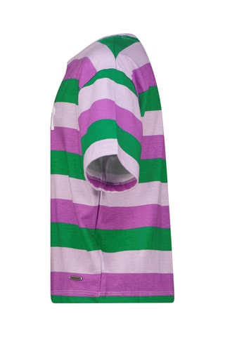 T-shirt - Violeta e verde