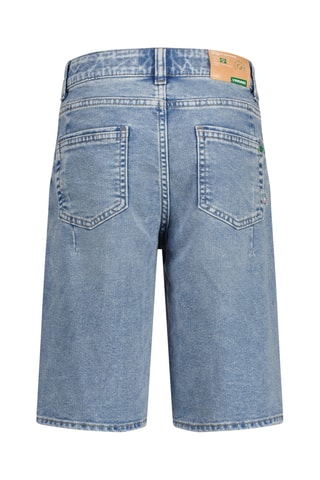 Calções de ganga - Azul-escuro