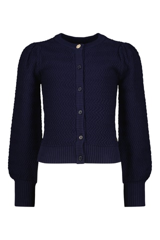 Casaco de malha - Azul-marinho