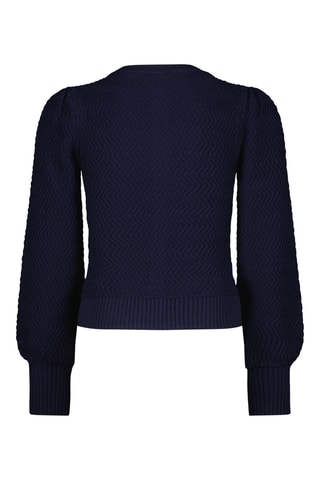 Casaco de malha - Azul-marinho